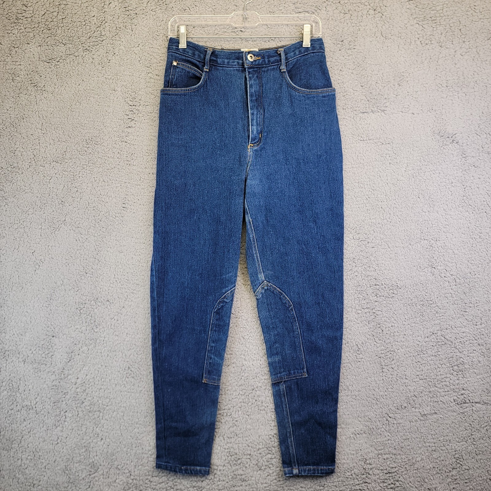 Vtg Db Riding Gear Jeans Juniors 13 Jodhpurs High Waisted Mom Horseback Denim